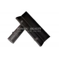 China High Quality PU Makeup Brush Cup Holder artist Container Cylinder Black on sale