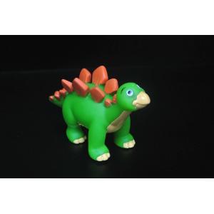 China Small Green Vinyl Mini Dinosaurs , Mini Dinosaur Figures PVC Material supplier