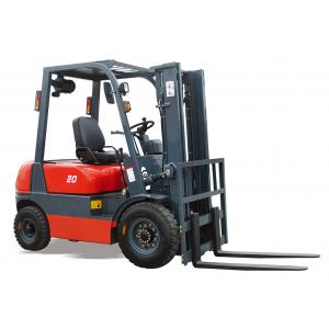 China T20 Diesel Engine Forklift 2000 Kg Rated Load 550mm/s Max lift speed supplier