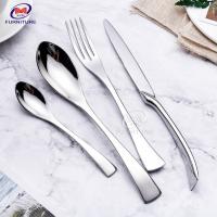China Hotel Equipment And Supplies Stainless Steel Silver Ware Cutlery Set on sale