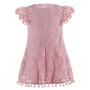 Girl Vintage Lace Princess Easter Dresses Children'S Dress Clothing