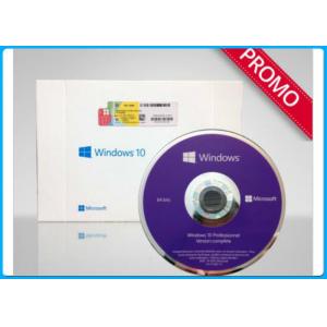 China OEM Microsoft Windows 10 Pro Software 32 64 Bit Genuine License Key Multi Language Options supplier