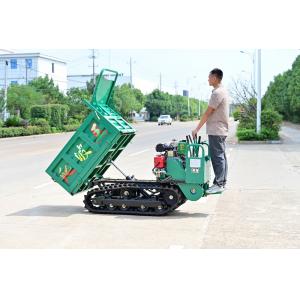 China 1 Ton Maximum Load GF1000 Crawler Dumper Truck Hydraulic Tipping Side Dumping supplier