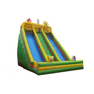 0.9mm PVC Inflatable Dry Slide , Commercial Grade Inflatable Slip And Slide