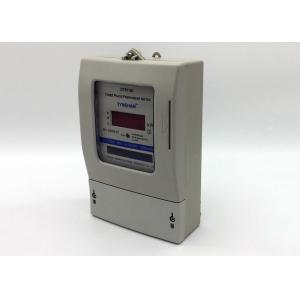 China 220V Pre Paid Electricity Meters , Three Phase Energy Meter With Prepaid Card supplier