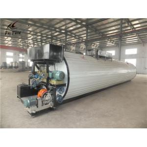 China Dia 2.25m × Length 12m Bitumen Tank , Hot Oil Storage Tank For Asphalt Mixing Plant supplier