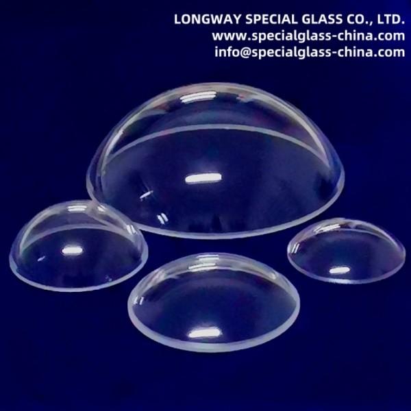 High Precision Optical Glass Dome Lens For Lasers And Measurement Equipment