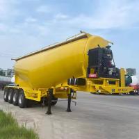China 2/3/4 axles 40 M3 45 CBM Bulk Cement Truck Powder Transport Semi Trailer on sale