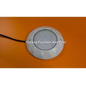 Wall Mounted Plastic Underwater Swimming Pool Lights IP68 Single Color And Color Changing