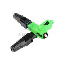 China Fiber Optic For FTTH SC APC Connectors , Fast Fiber Cable Connector on sale