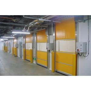 China Cleaning Room High Speed Rolling Doors With English Man - Machine Interface supplier