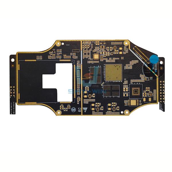 Black Soldermask ENIG Communication PCB Assembly HASL Customized Service