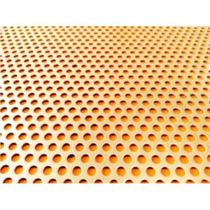 Pure Perforated Copper Panels Optional Plate Thicknesses