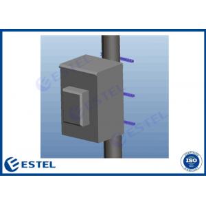 Double Wall 9U ISO9001 Outdoor Pole Mount Enclosure