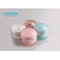 China Cosmetic Acrylic Storage Jars High End Acrylic Looking For Make Up Foundation on sale