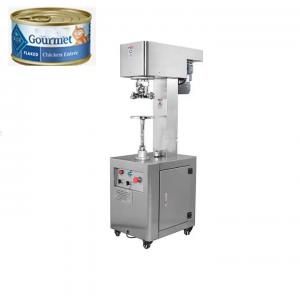 China Semi Automatic Industrial Packing Machines 3700W Can Sealer Machine supplier