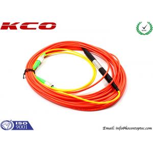 FC/APC to FC/APC Single Mode Fiber Patch Cable Simplex Mode Conditioning