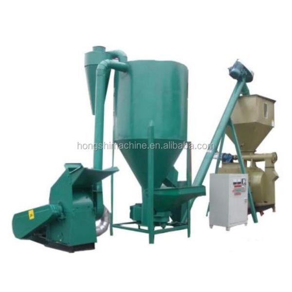 China High quality animal feed pellet machine,complete small animal feed pellet production line wholesale