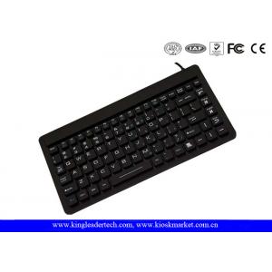 Rugged Super Slim IP68 Waterproof Silicone Keyboard With Function Keys