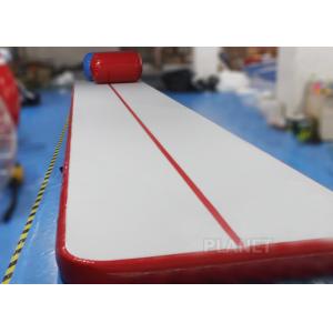 China Safety Inflatable Air Tumble Track DWF / Drop Stitch Material For Gymnastics supplier