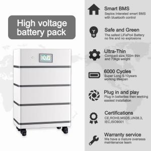 Lithium Stackable LiFePO4 Battery 30kwh Solar Panel Battery Bank For Home