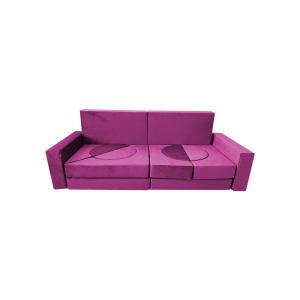 China Imaginative Play Modular Play Sofa Polyester Inner Liner 14PCS Foam Climbing Couch supplier