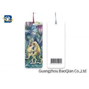 China Deep Effect 3D Lenticular Bookmark Animal Frog Image Printing Free Sample supplier