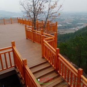 Prefab Outdoor Decking Board Untreated Sustainable Bamboo