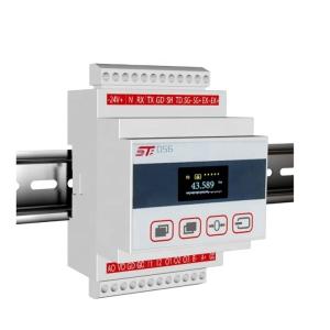 Controlador del sensor de peso de celda de carga DST DS056 de 10-45AC/DC para orificio de señal, salida de 4-20mA RS485 para pesaje de servicio pesado