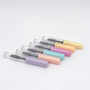 Knob Type Mascara Tube Packaging AS Clear Eyelash Container With Brush