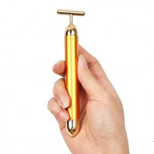 China 24K High Frequency Vibration Facial Electric Massager Roller Wrinkle Eraser supplier
