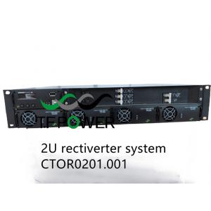 Eltek 6KVA 230V 4.8KW Rectiverter Systems 2U 19 inch Power Shelf Power System  CTOR0201.001 242100.100