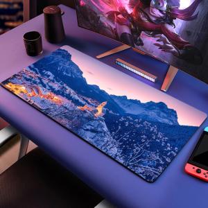 China Large Gaming Anime Cartoon Mouse Pad with Custom Logo and Wireless Charging Option wholesale