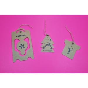 kraft paper hang tag art paper tag customize shape size and any color