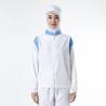 100% Modified Polyester Food Industry Uniforms For Seafood Processing Factory