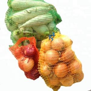 China Leno Mesh Sacks For Vegetables and Fruits Raschel Mesh Bags Small Sack FREE CUSTOMIZED supplier