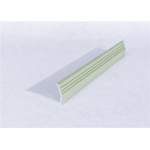 Matt / Shiny Surface PVC Decoration Profile , Hard Decorative PVC Moulding