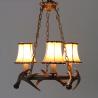 China Art deco antler hanging chandelier light for home farmhouse lighting (WH-AC-25) wholesale