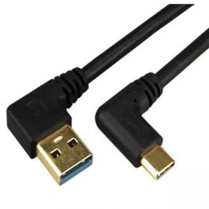 China 3A USB 3.1 Data Cable ODM 0.2m Double 90 Degree Elbow supplier