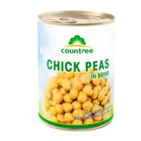 China Instant Food Fresh Chick Peas Cookies Tin Container 4 Color Printing on sale