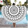 Sand Free Sublimated Beach Towels High Color Fastness Breathable Portable