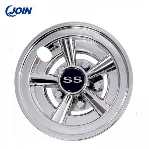 China 8in Hub Caps Golf Cart Wheels And Tires Snug Durable Wheel Cover supplier