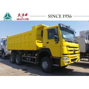 China 40 Tons HOWO Dump Truck With Hydraulic System , Small Heavy Duty Dump Truck supplier