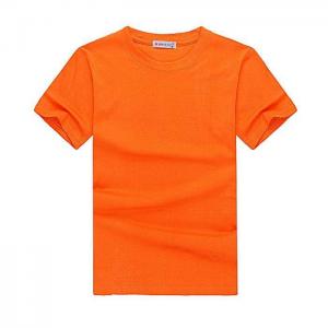 cotton  tshirts  short sleeve Blank  T shirts safty t shirtsr soft breathable t shirts mens print able logo print orange