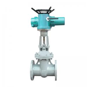 China Electric Stainless Steel Double Flange Gate Valve 2 Inch for Sale and Supply of Steam supplier