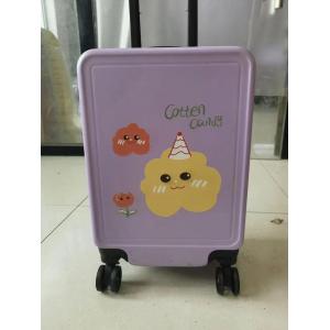 Zippered Unisex Childrens Hard Sided Luggage , Multifunctional Infant Travel Suitcase