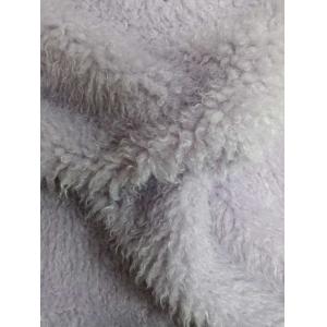 Warp Knitted Curly Plush Fabric Is Soft And Comfortable, 100% Polyester