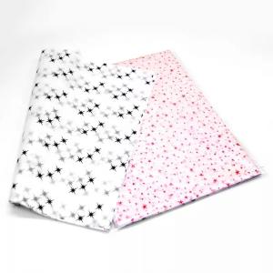 China Polka Dot Gingham Double Color Background Tissue Paper Wrap For Shoe Box Nail Polish supplier