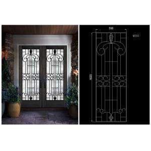 China OEM High Level Sound Insulation Inlaid Door Glass for Building Decorative Art Glass supplier