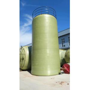 Filament Winding Cylinder Water Tank Durable Frp Vertical Storage